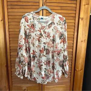 Old Navy Floral Blouse